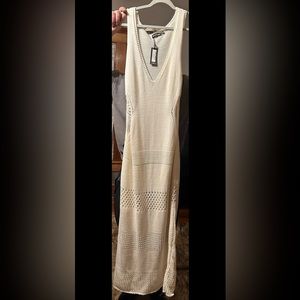 Pretty Little Thing- Cream, knit dress